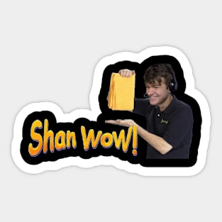 Shan Wow Sticker